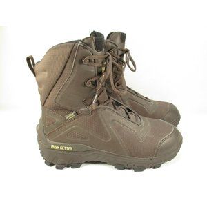 Red Wing Irish Setter Hunting Boots Mens 9 Brown Lace Up Vaprtrek LS 821 NEW